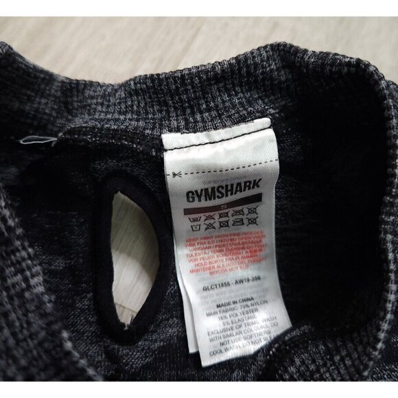 Gymshark Adapt Camo Seamless Long Sleeve Crop Top‎ Athletic Womens Small - Picture 7 of 7